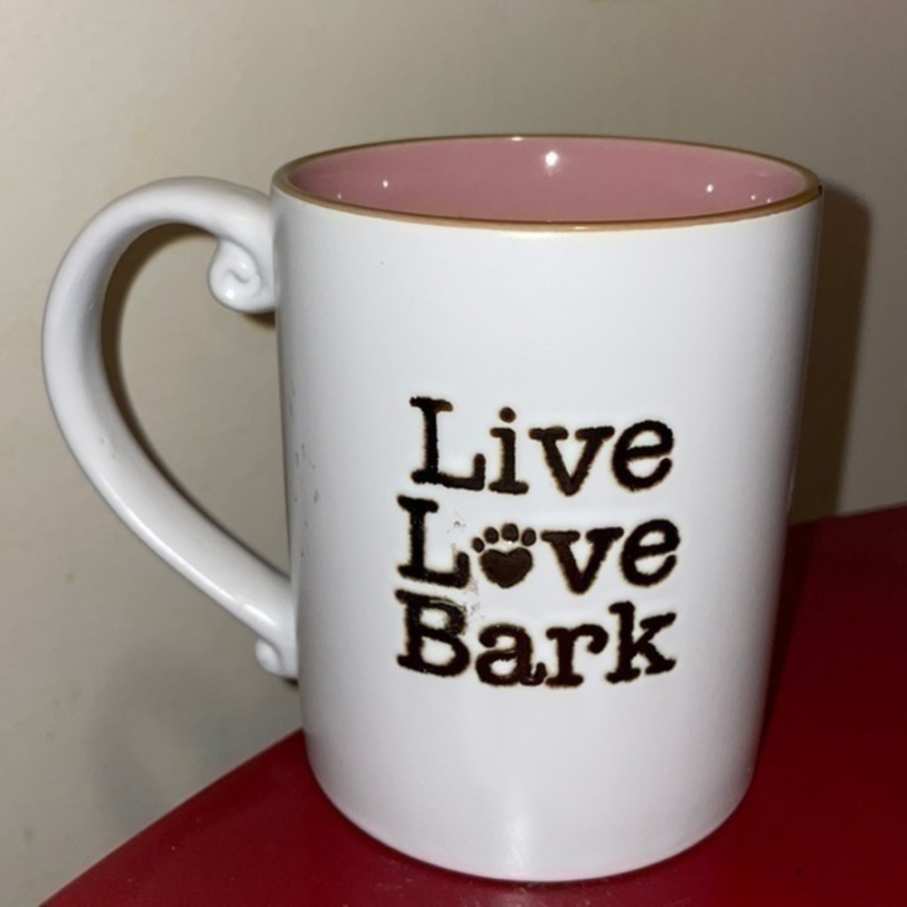 Spectrum Live Love Bark coffee mug